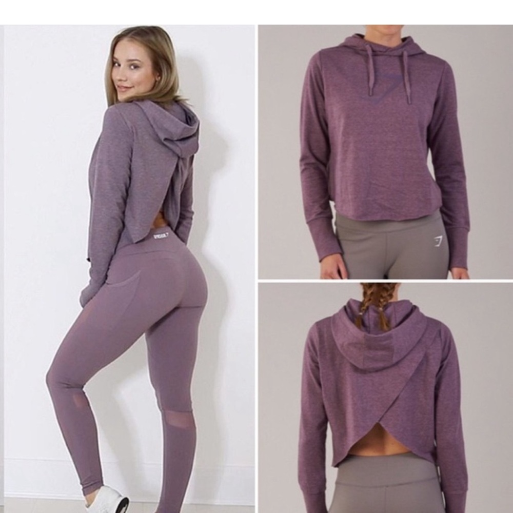 gymshark cropped hoodie